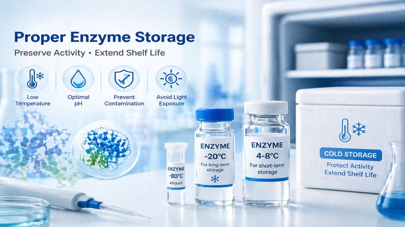 How to Store Enzymes Properly: Preserve Activity and Extend Shelf Life